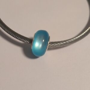 Silver Blue Charm for Pandora‎ Style Bracelet